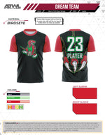 Load image into Gallery viewer, Dream Team Mens Cut Full dye Jersey (Raptor Alt)