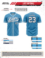 Load image into Gallery viewer, Lutz All Stars Mens Full dye button up Replica Jersey