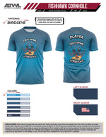 Load image into Gallery viewer, Fishhawk Cornhole Azure Cotton Candy