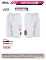 Load image into Gallery viewer, Tampa Roller Derby mens cut Full Dye Shorts