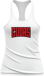 Load image into Gallery viewer, Cudas White Sub Dye Womens Racerback