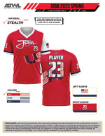 Load image into Gallery viewer, Joba Baseball Red Full Dye Game Jersey