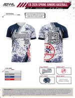 Load image into Gallery viewer, East Bay Spring 2026 Replica League Baseball Jerseys