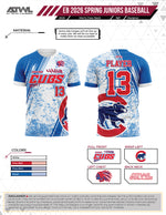 Load image into Gallery viewer, East Bay Spring 2026 Replica League Baseball Jerseys