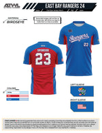 Load image into Gallery viewer, East Bay Spring 2024 Baseball Jerseys