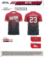 Load image into Gallery viewer, Red Tide Mens Cut Full dye Jersey