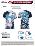 Load image into Gallery viewer, East Bay Spring 2026 Replica League Baseball Jerseys