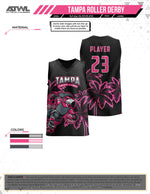 Load image into Gallery viewer, Tampa Bay Jr Roller Derby Mens cut Sleeveless Jersey