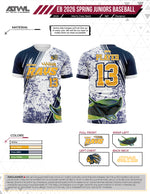 Load image into Gallery viewer, East Bay Spring 2026 Replica League Baseball Jerseys