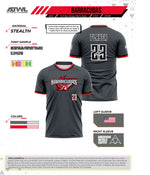 Load image into Gallery viewer, Barracudas Charcoal Crew Neck Jersey