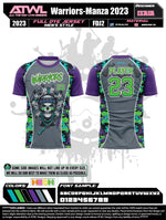 Load image into Gallery viewer, Warriors Grey Camo Men's Full Dye Jersey