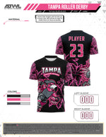 Load image into Gallery viewer, Tampa Jr Roller Derby Mens Cut Full dye Jersey