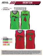 Load image into Gallery viewer, Dream Team High Girls Basketball Jersey