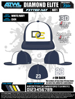 Load image into Gallery viewer, Diamond Elite White/Navy Hat