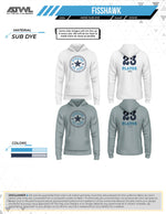 Load image into Gallery viewer, Fishhawk All Stars Mens cut Sub Dye Hoody