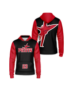 Load image into Gallery viewer, Pinecrest Pilots Mens Black Full Dye Hoody