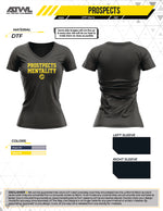 Load image into Gallery viewer, Prospects PROSPECTS MENTALITY Womens V-neck Polyester Parent Shirt