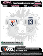 Load image into Gallery viewer, Team Tampa DTF 100% Polyester Practice jerseys