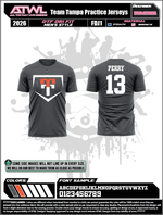 Load image into Gallery viewer, Team Tampa DTF 100% Polyester Practice jerseys