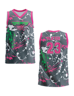 Load image into Gallery viewer, Hoop Dreams Charcoal Basketball Men's basketball Full-Dye Jersey