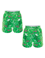 Load image into Gallery viewer, Hoop Dreams Neon Green Mens basketball shorts 9inch inseam