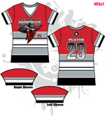 Load image into Gallery viewer, Bandits 10U Youth Women's Full Dye Jersey
