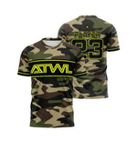 Load image into Gallery viewer, Army Camo Tron Mens Full-Dye Jersey