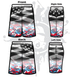 Load image into Gallery viewer, 'MERICA Men's Full-Dye Shorts