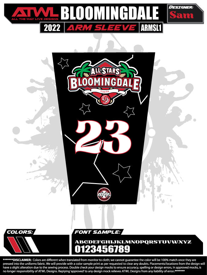 2022 Bloomingdale All Stars Accessories