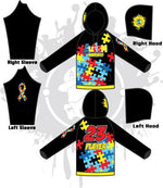 Load image into Gallery viewer, Autism Awareness Unisex Hoody