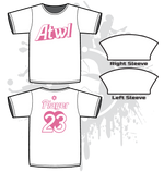 Load image into Gallery viewer, 80's Nostalgia Throwback White Sub-Dye Jerseys