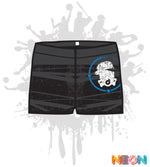 Load image into Gallery viewer, Distressed Women's Compression Shorts