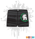 Load image into Gallery viewer, Distressed Women's Compression Shorts