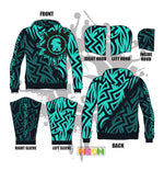 Load image into Gallery viewer, Haze Maze Full Dye Hoodie