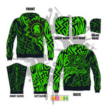 Load image into Gallery viewer, Haze Maze Full Dye Hoodie