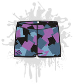 Load image into Gallery viewer, Geometric Camo Women's Compression Shorts
