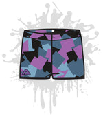 Load image into Gallery viewer, Geometric Camo Women&#39;s Compression Shorts
