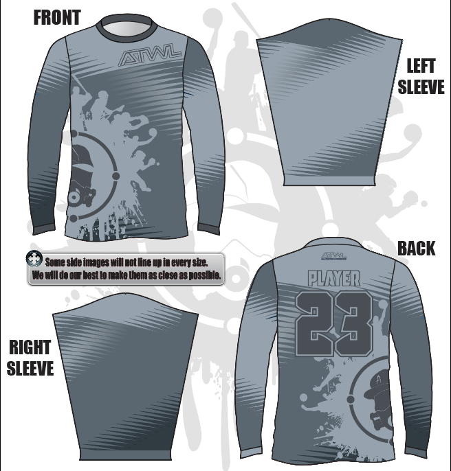 Vigor Men's Long Sleeve Jersey – All The Way Live Designs