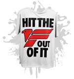 Load image into Gallery viewer, FREEDOM-Hit the F Out of It- Men's White Sub Dye Jersey