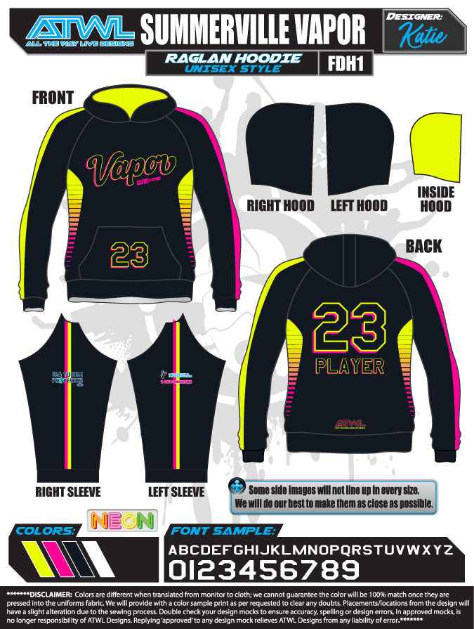 SUMMERVILLE VAPOR 2020 HOODY
