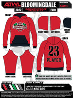 Load image into Gallery viewer, 2022 Bloomingdale All Stars Full Dye Hoody