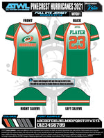 Load image into Gallery viewer, Pinecrest Spring 2021 Womens Full dye team jerseys