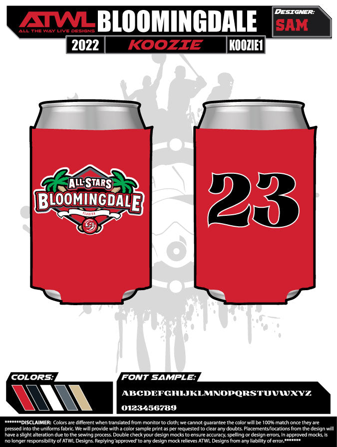 2022 Bloomingdale All Stars Accessories