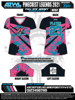 Load image into Gallery viewer, Pinecrest Spring 2021 Womens Full dye team jerseys