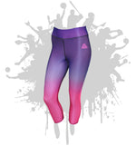 Load image into Gallery viewer, Linear Womens Full Length and Capri Leggings (9 Colors)