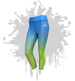 Load image into Gallery viewer, Linear Womens Full Length and Capri Leggings (9 Colors)