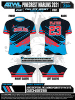 Load image into Gallery viewer, Pinecrest Spring 2022 Mens Full dye team jerseys