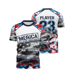 Load image into Gallery viewer, 'MERICA Men's Full-Dye Jersey