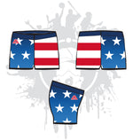 Load image into Gallery viewer, God Bless America Women's Compression Shorts