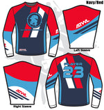Load image into Gallery viewer, Crossover Long Sleeve Full Dye